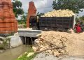 Proyek Jembatan Di Desa Ngegot Asal Jadi – Jadi Sorotan Masyarakat.
