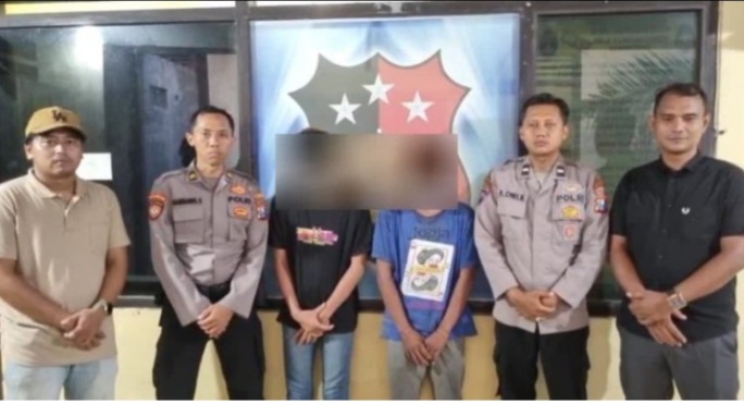 Unit Reskrim Polsek Babat Berasil Meringkus Dua Pemuda Sepesialis Pencurian.